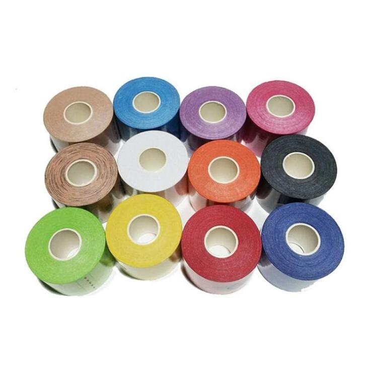 Wholesale Cotton Waterproof Knee Physiotherapy Athletic Muscle Kt Tape Elastic ankle Tape Precut Kinesiology Tape For Sports