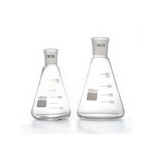 High Quality Borosilicate 3.3 Volumetric Flasks Erlenmeyer Narrow Neck Boiling Flask