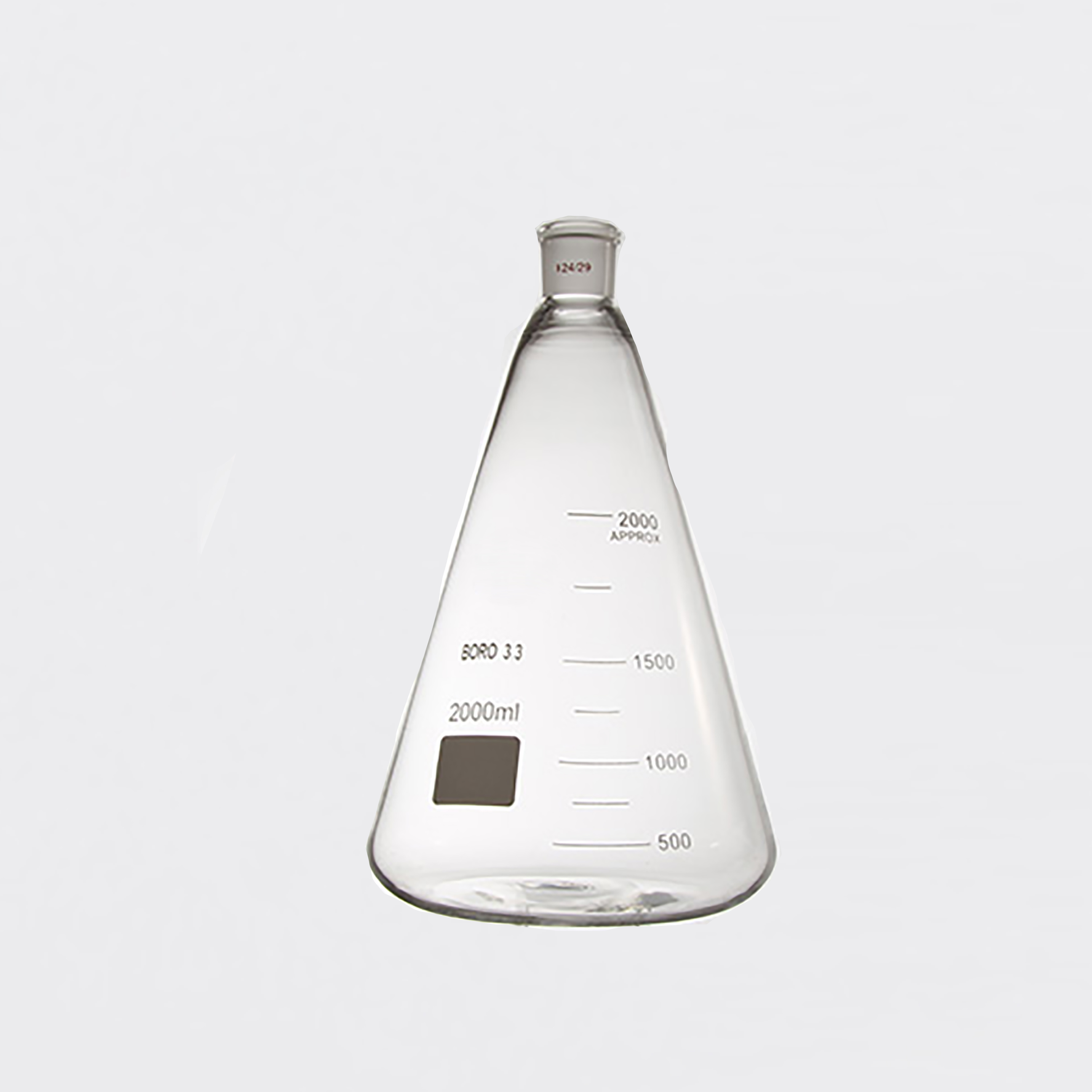 High Quality Borosilicate 3.3 Volumetric Flasks Erlenmeyer Narrow Neck Boiling Flask