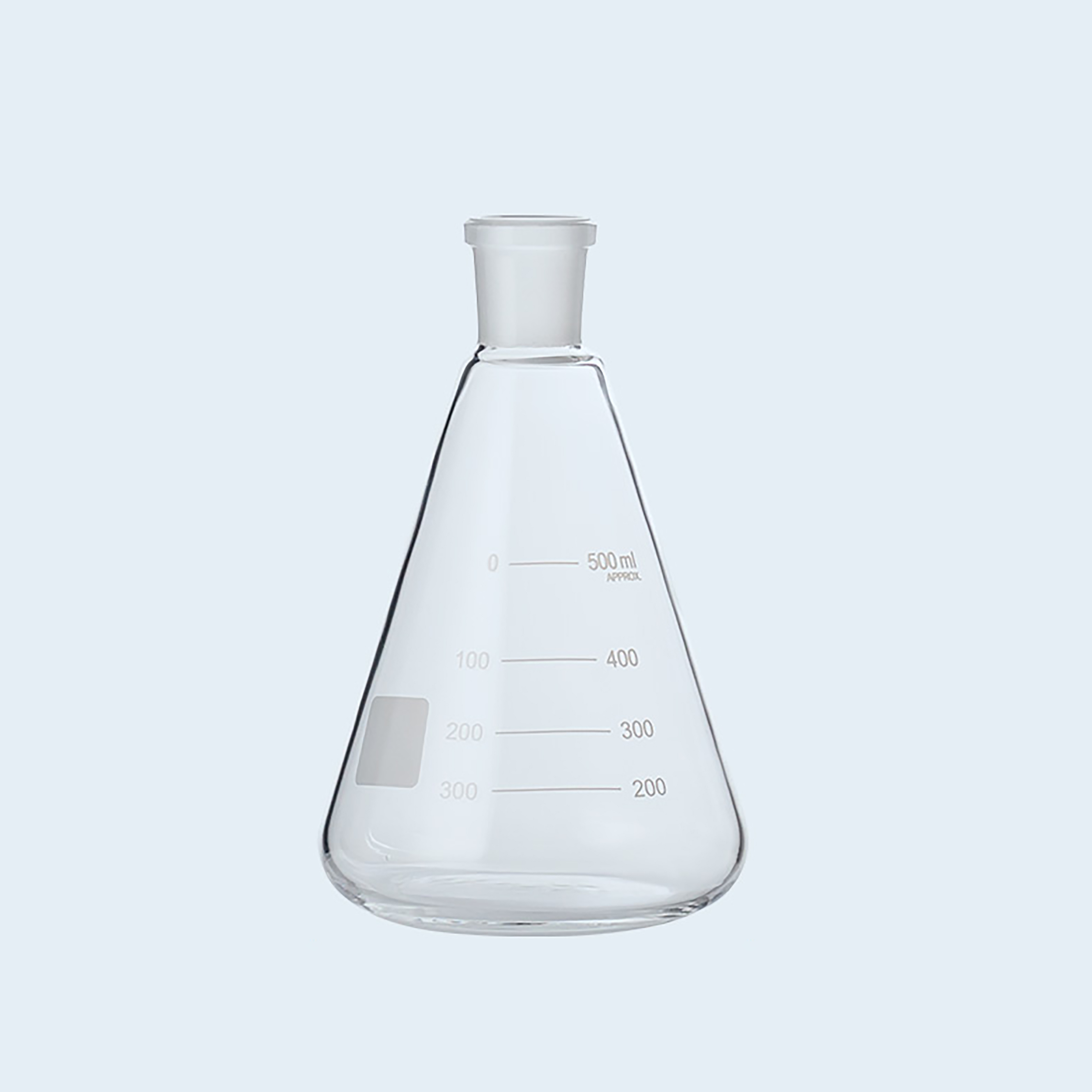 High Quality Borosilicate 3.3 Volumetric Flasks Erlenmeyer Narrow Neck Boiling Flask