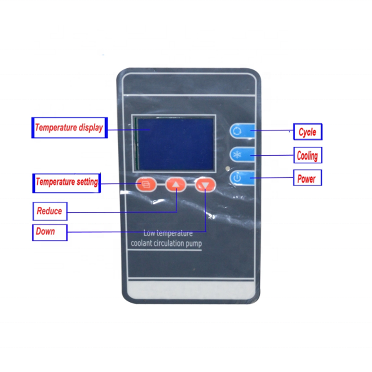 DLSB 10/10 Low Temperature Cooling Liquid Coolant Circulating Pump Cryogenic Alcohol Chiller Recirculating Chiller