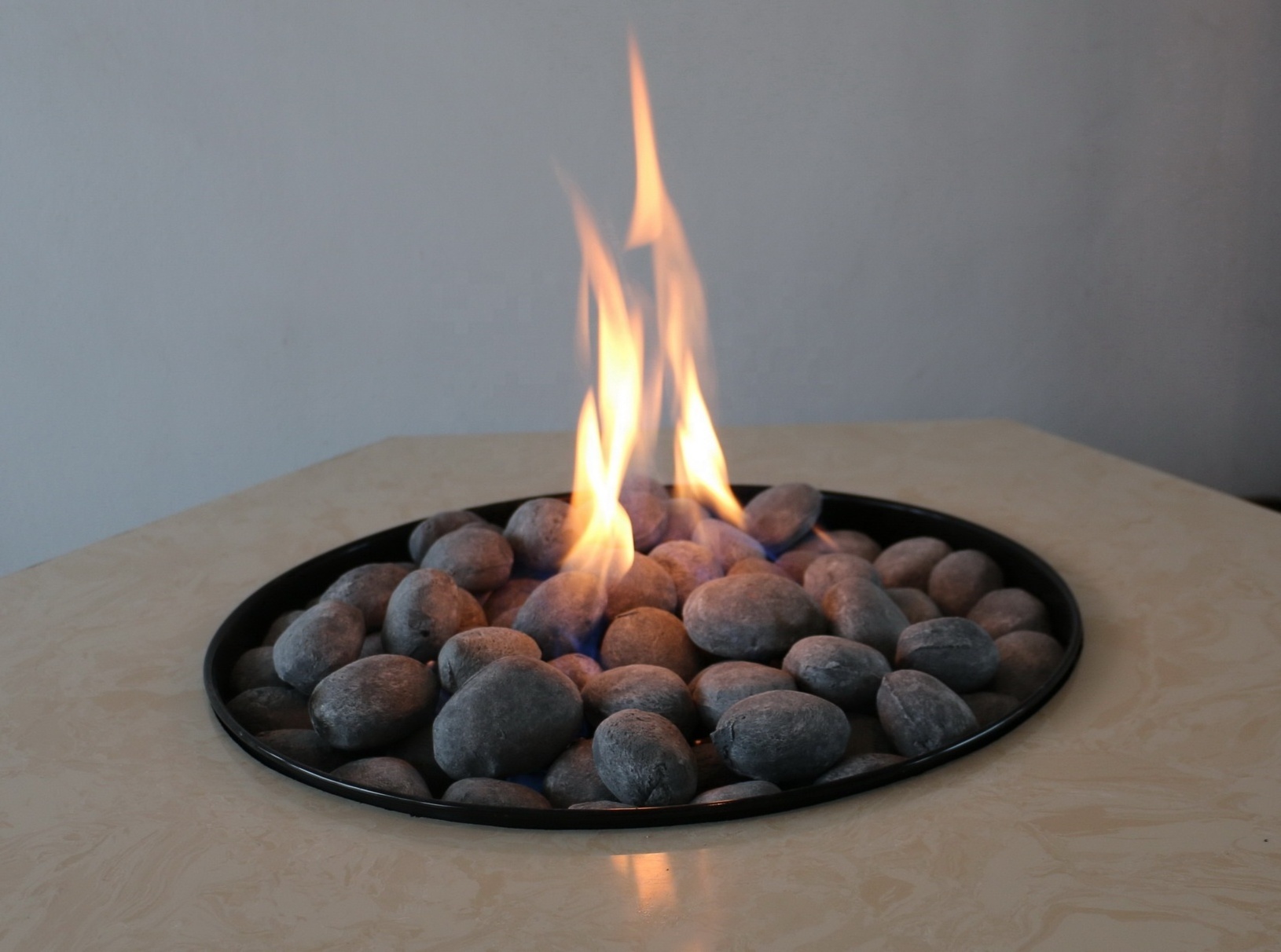 Accessories For Gas Fireplace Pebbles Ceramic Stone Set S08-57G