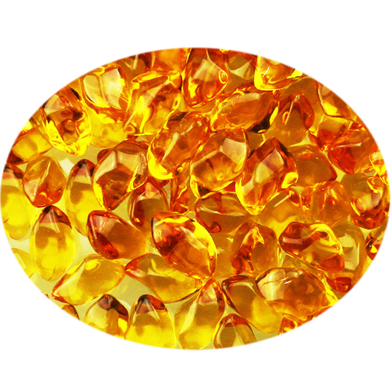 Fire glass for gas firepit table bowl