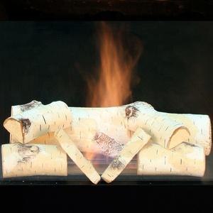 Fake Wood Logs For Ethanol And Gas Fireplace S08-06C