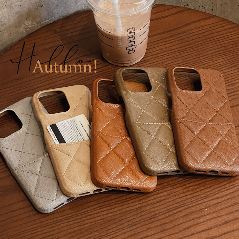 NEW Rhombus   Luxury Fashion card holder Leather Phone Case For iPhone 11 12 13 14 Pro Max  PU  Cover