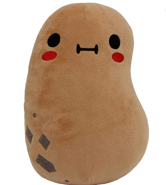 Kawaii Potato Plush Soft Toy Comfort Foods Stuffed Pillow Plushie