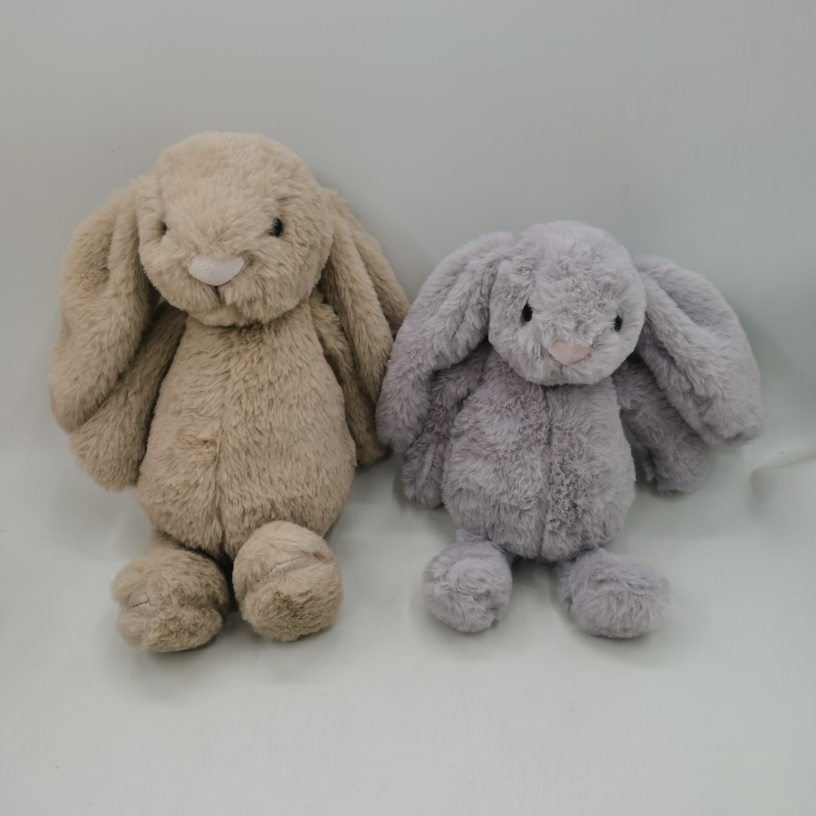 Lovely stuffed animal plush bunny toys with long ears soft animal rabbit toy with sweater