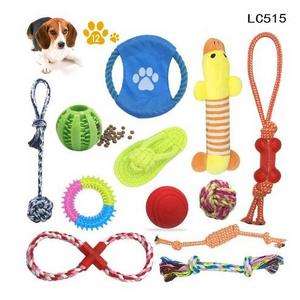 Wholesale Custom Soft Dog Cotton Rope Toy 13 Pack Pet Cat Dog Chew Toy Set For Teeth Cleaning