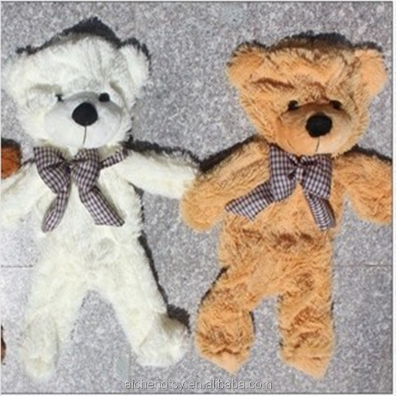 factory custom wholesale unstuffed plush teddy bear skins