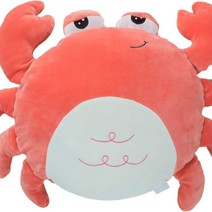 Crab Stuffed Animal Plush Pillow, Stuffed Crab Plush Toy Orange Crab Toy Gifts Stuffed Animals