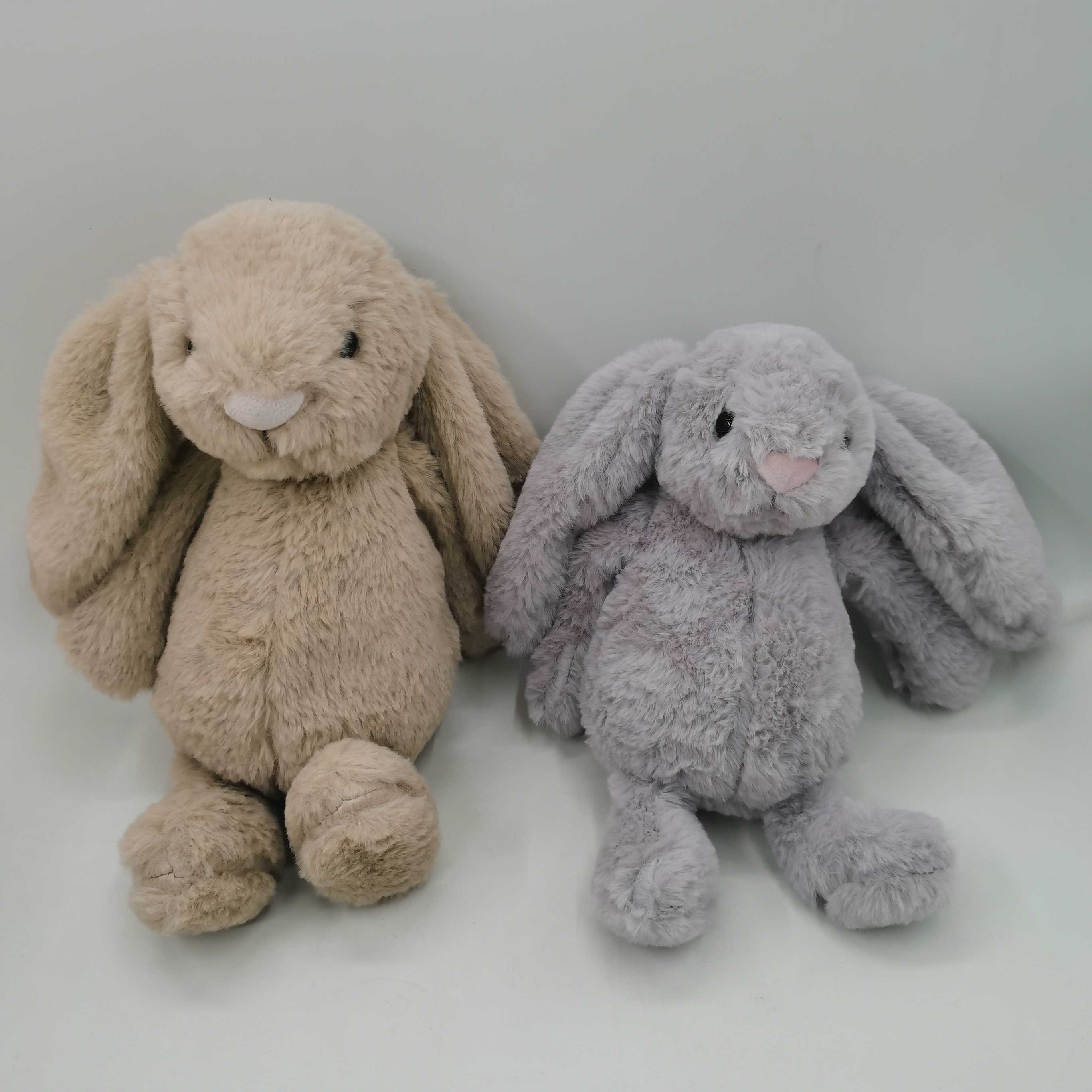 Lovely stuffed animal plush bunny toys with long ears soft animal rabbit toy with sweater