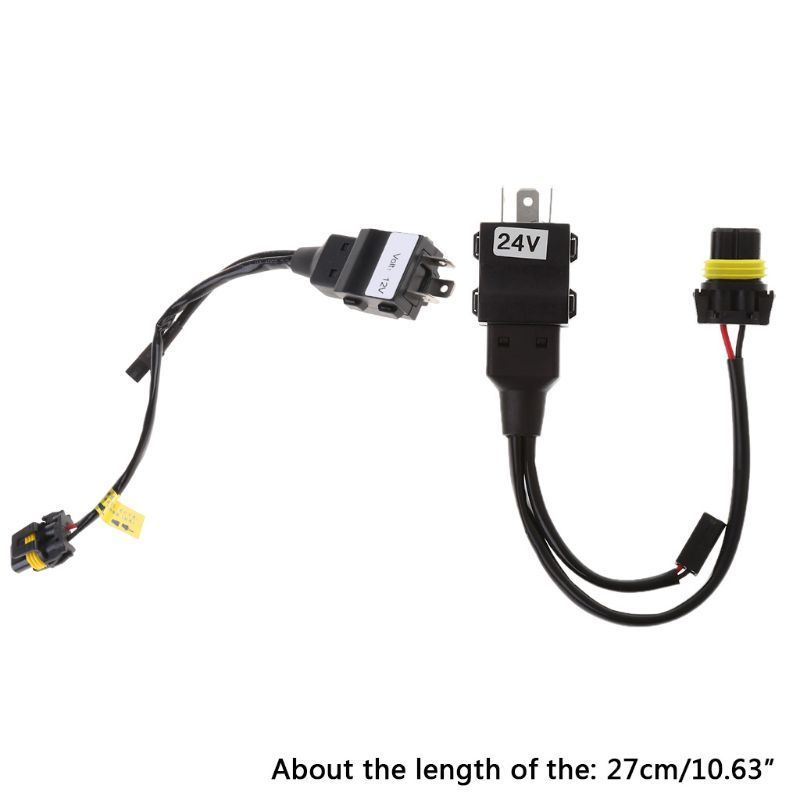 HID Xenon H4 Hi/Lo Controller Relay Cable Harness Wires for H4 Bi-xenon HID headlight fog light kit H4 HID Controller Harness