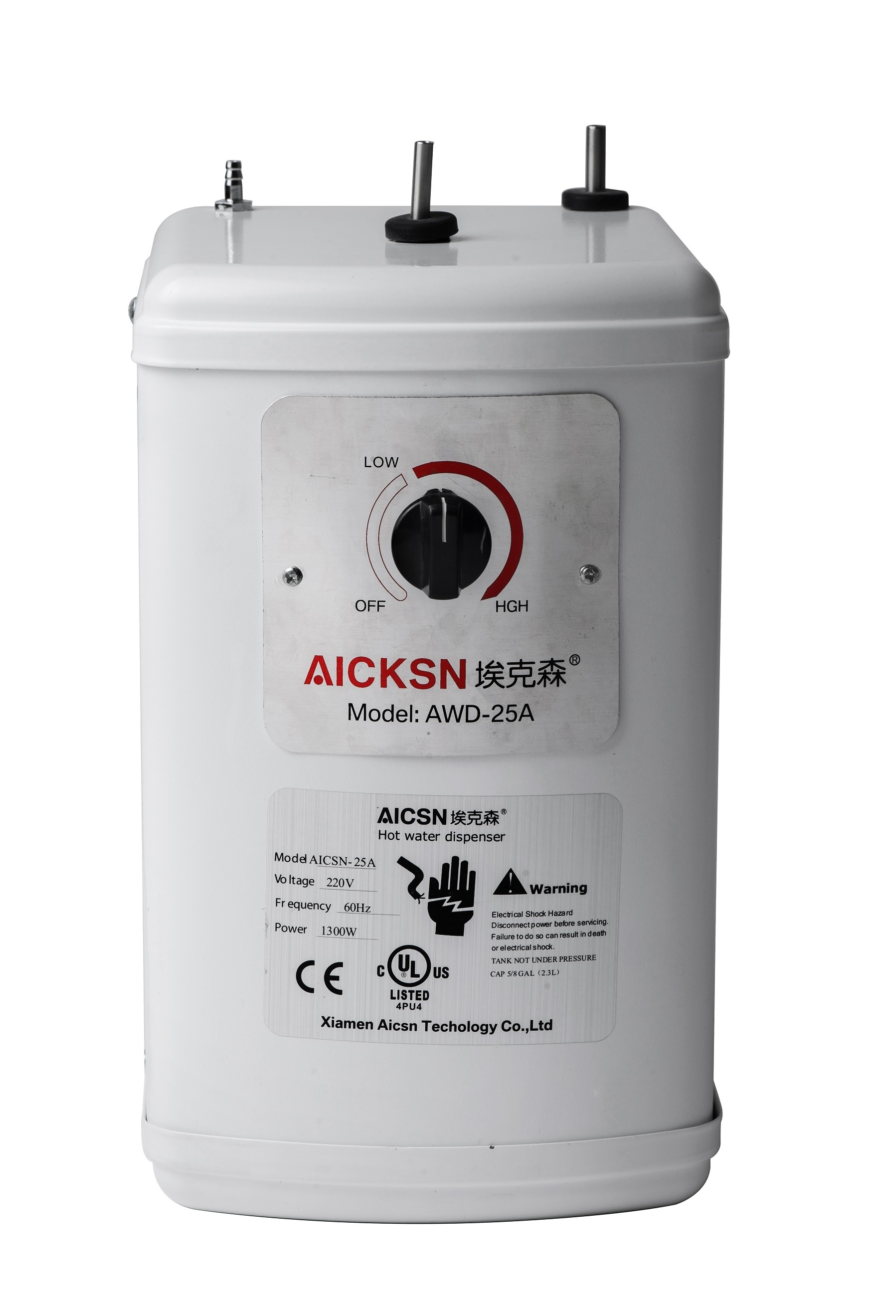 Aicksn Kitchen Instant Hot Water Dispenser Household Portable Water Boiler