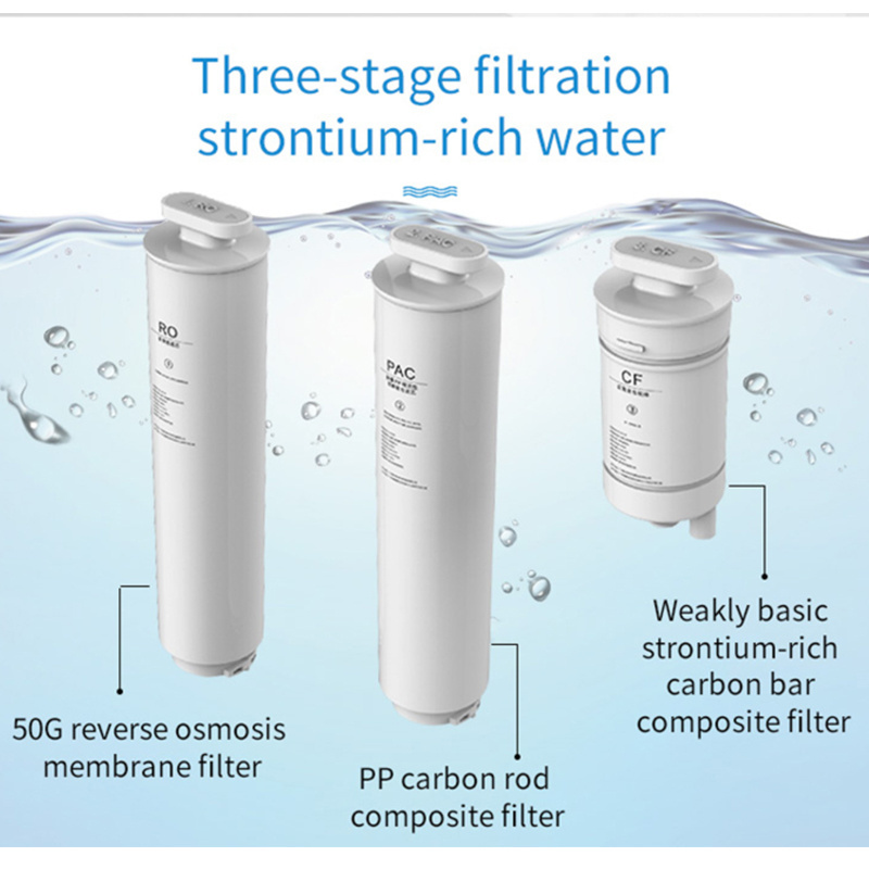 Aicksn W16 Hot Water Dispenser RO System Pure Water Directly Drinking Portable Desktop Water Dispenser