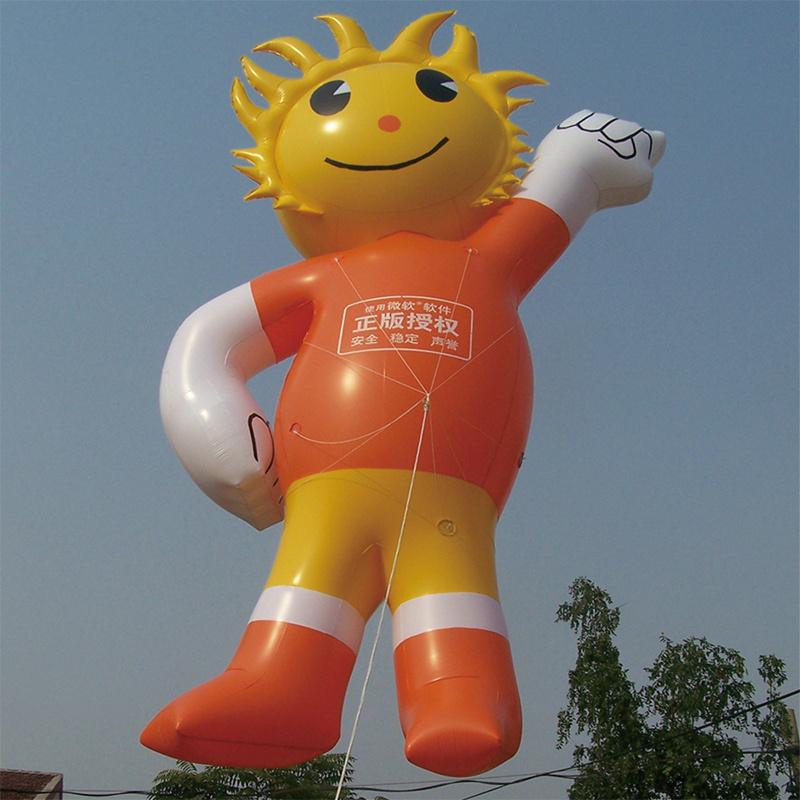 Hot sale Costume Cartoon Character inflatable animal cartoon Oxford Cloth inflatable advertising