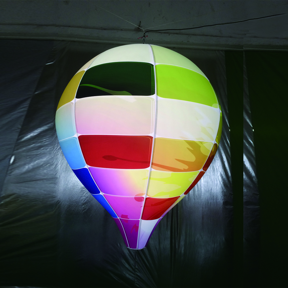 New Design Inflatable Hot Air Balloon Amusement Rides Advertising Inflatable Hot Air Ground Balloon for Sale