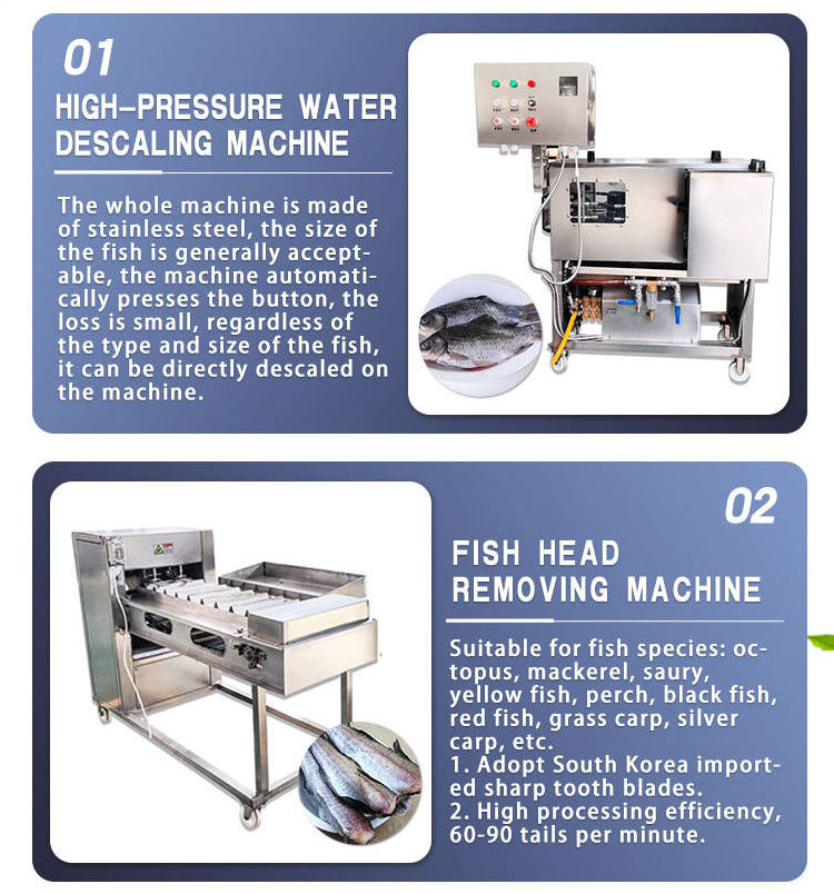 Automatic fish fillet deboning cutting machine fish cleaning and cutting machine band saw frozen fish cutting machine