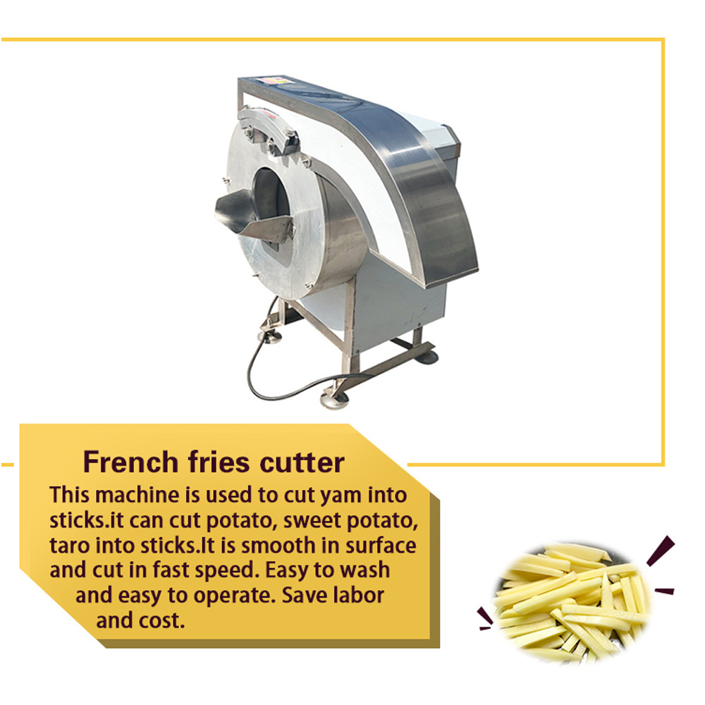 Automatic Production Line French Fries Making Machine / Fried Potato Chips Production Line /  Frozen Fries Processing plant