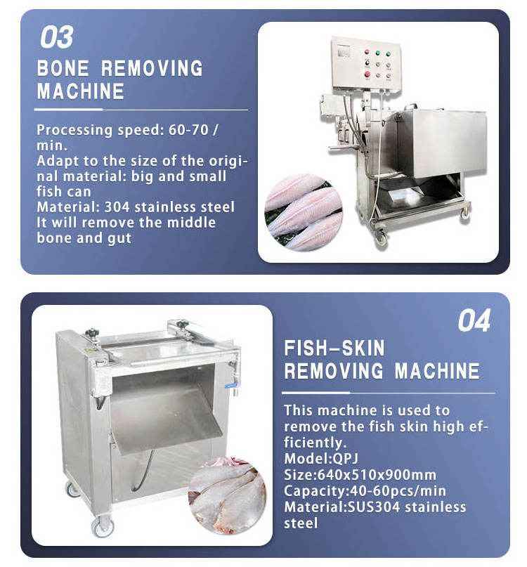 Automatic fish fillet deboning cutting machine fish cleaning and cutting machine band saw frozen fish cutting machine