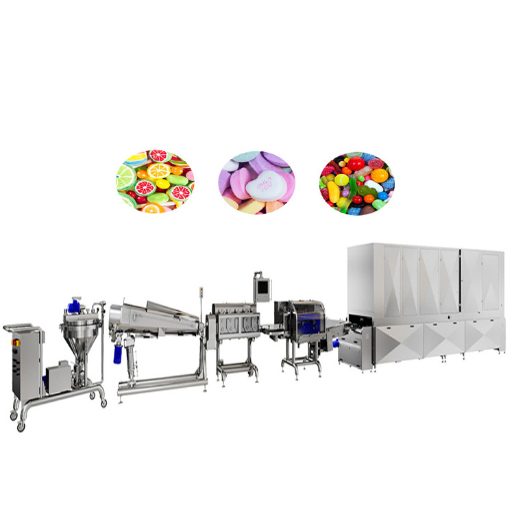 commercial candy stick cutter machine line/Embossed sugar rod cutting machine/handmade small round rainbow candy making machine