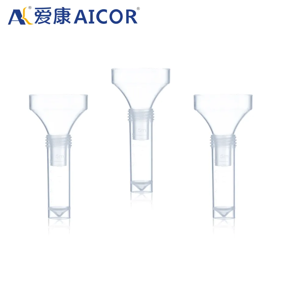 Disposable Sampling Funnel Tube Collector Saliva Collection Rna Dna Test Kit