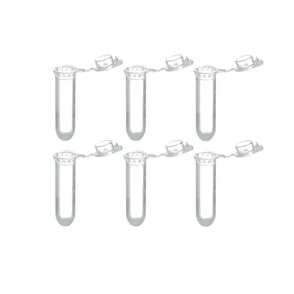 Centrifuge tube manufacturer low-retention 1.5ml micro screw cap microcentrifuge tubes with Safe-Lock