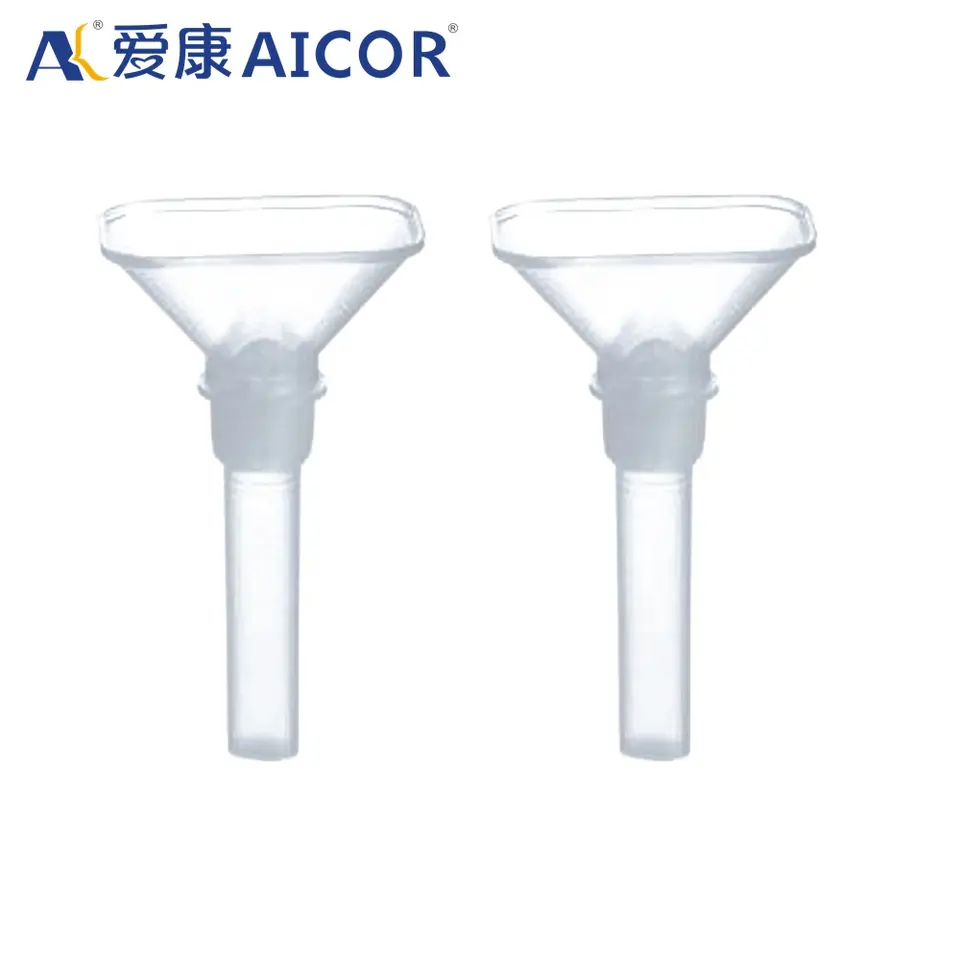 Medical equipment disposable DNA sample collector saliva collection kit with funnel tube vtm transport tube testing