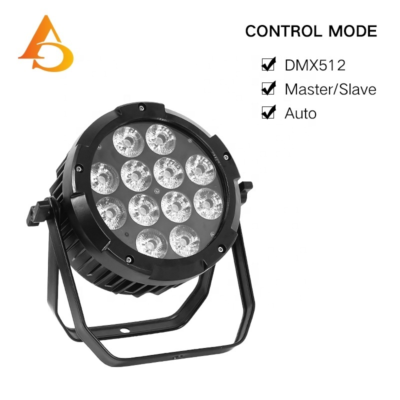 IP65 12x15w Outdoor RGBWA Wireless Battery Powered Dmx Led Par light With Remote Control