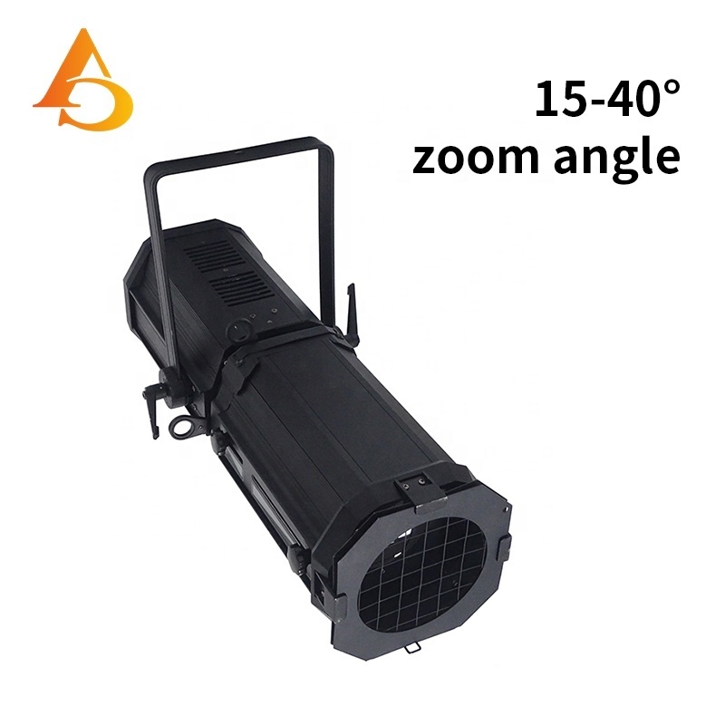 Stage Studio Theater 300w Cob Zoom Led Profile Spot Light