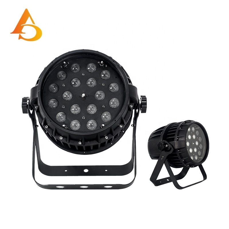 18x18w Wash Lighting 18pcs rgbwauv 6in1 Zoom Led Par Light