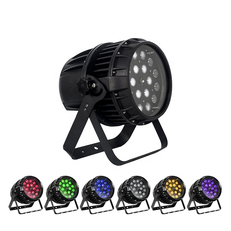 18x18w Wash Lighting 18pcs rgbwauv 6in1 Zoom Led Par Light