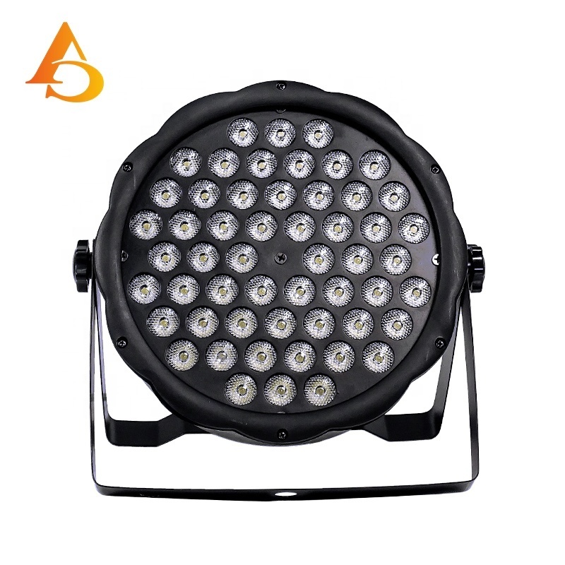 Stage lighting equipment 54x3w led par light purple beam par can stage light