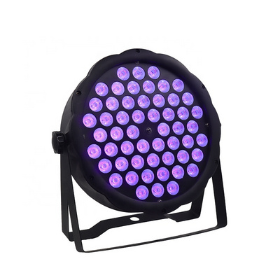 Stage lighting equipment 54x3w led par light purple beam par can stage light