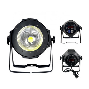 Wedding party event lighting 100w cob led par light dmx512 cold warm white cob led par light