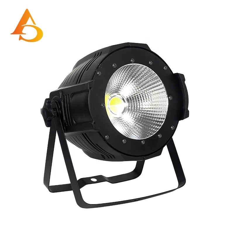 Wedding party event lighting 100w cob led par light dmx512 cold warm white cob led par light