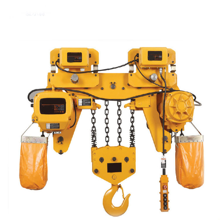 Industry used 5 ton 10 ton 15 ton 20 ton electric chain hoist trolley