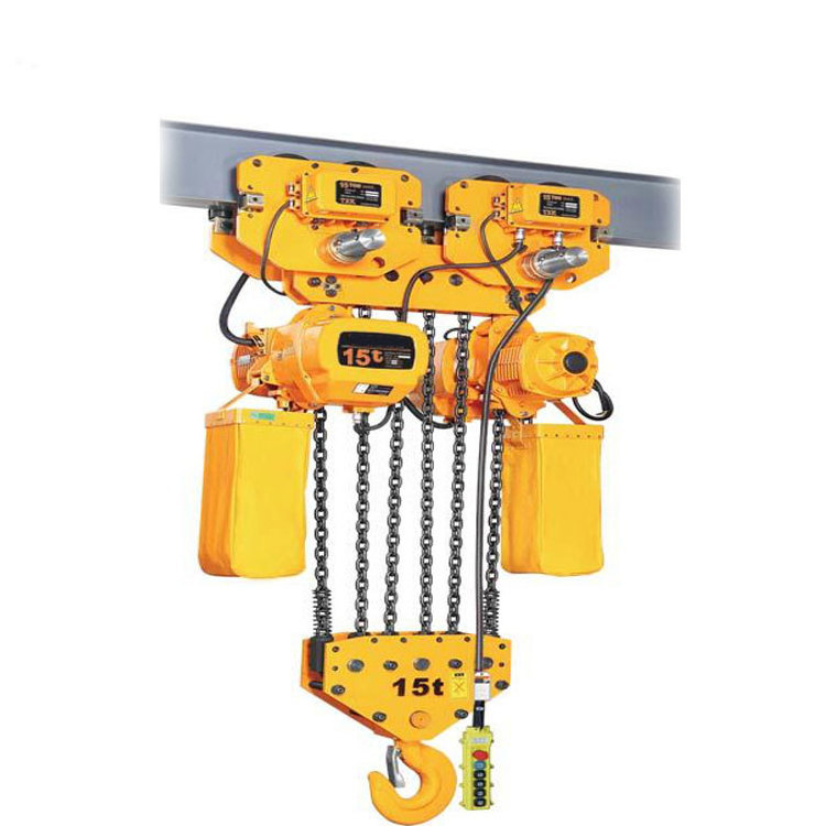 Industry used 5 ton 10 ton 15 ton 20 ton electric chain hoist trolley