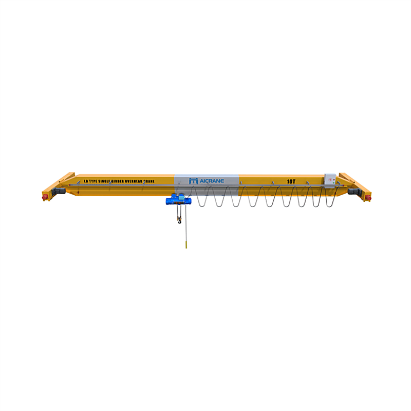 LD 10 Ton Single Girder Workshop Overhead Crane For Sale