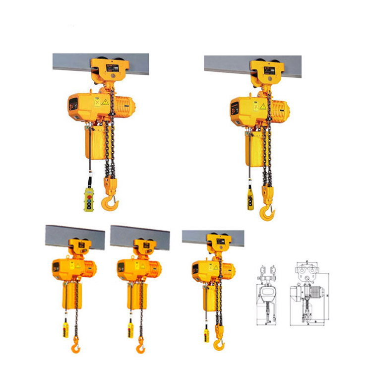 1 ton 2 ton black bear electric chain hoist supplier from China AIMIX