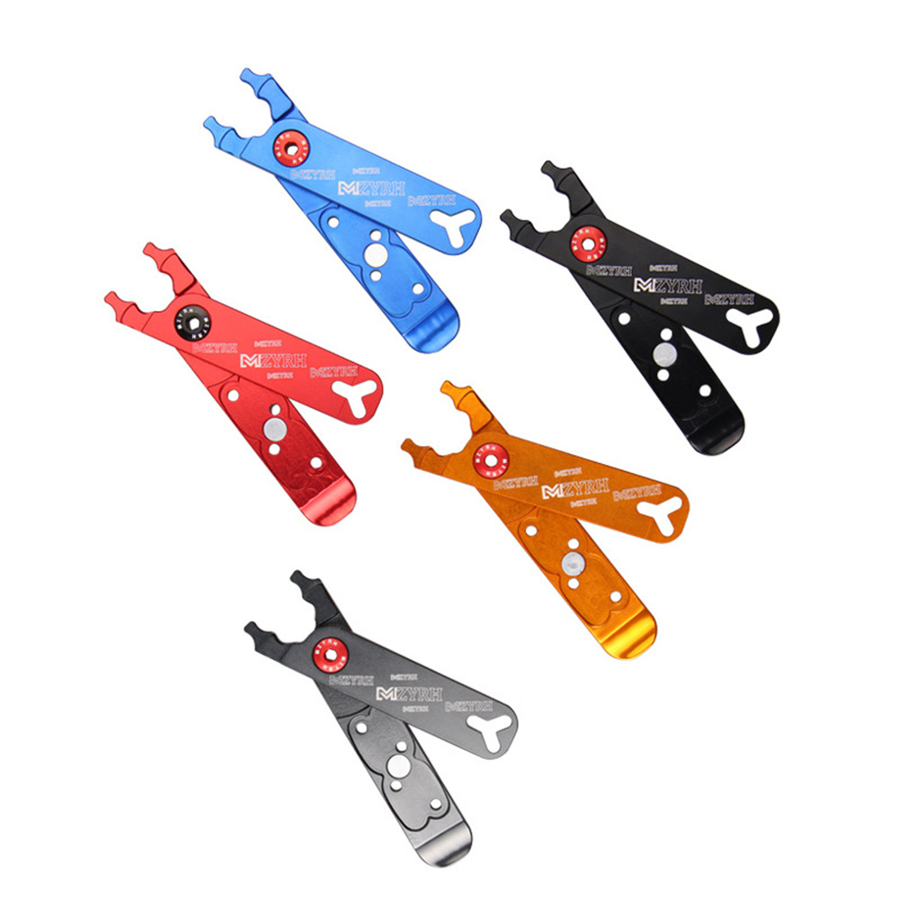 New arrive Bike Master link Plier Valves Tool Tire Lever Missing Link Box Pack Pliers 4 in 1 Multi function Tools