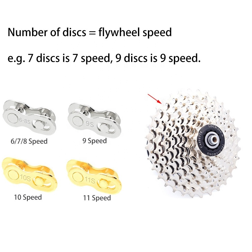 Bike Chain Quick Link bicycle chain buckle Missing Quick Connector Connecting Master Link for 6 7 8 9 10 11 12S