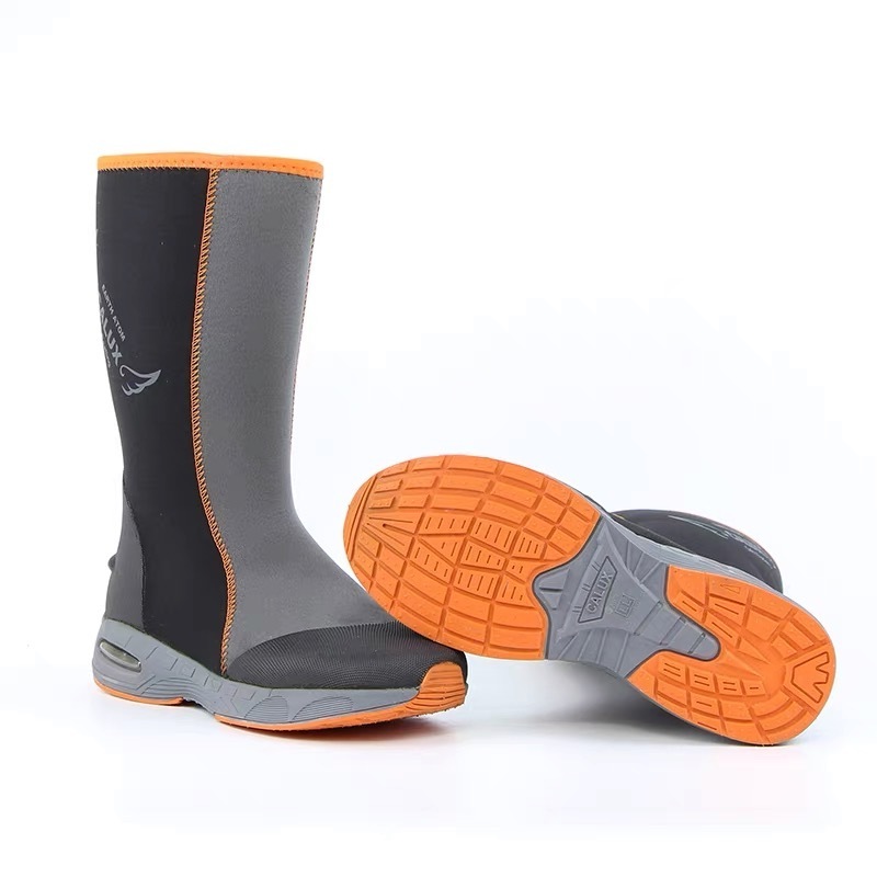 OEM MANUFACTURER WATERPROOF OUTDOOR INSULATED ADULT NEOPRENE EVA BOOTS  SCRUB WORKING SAFETY  RUBBER  WELLIES RAIN BOOTS