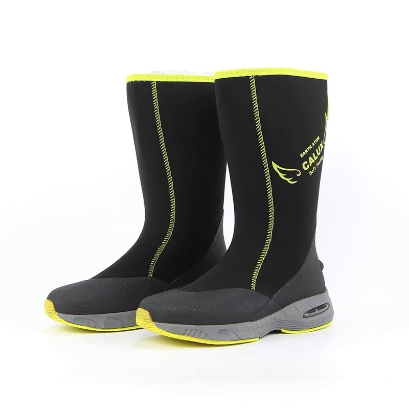 OEM MANUFACTURER WATERPROOF OUTDOOR INSULATED ADULT NEOPRENE EVA BOOTS  SCRUB WORKING SAFETY  RUBBER  WELLIES RAIN BOOTS