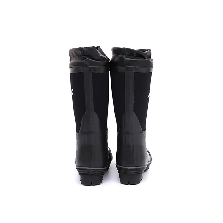 best quality eva fishing boots latex rubber Japanese felt non slip S5 fishing rock  rain boots with spike outsole