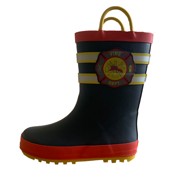 Wholesale waterproof Toddler Rubber Wellies  children's fashion rain boots for boys and girls