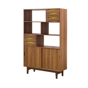 Wooden Living Room Bookcases For Sale With Open Display Bookshelf For Home Office