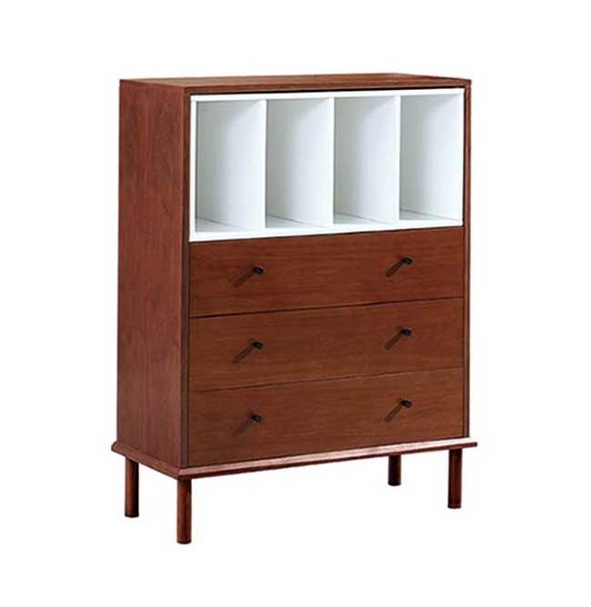 Classical Design Sale Book Shelf Large Bookcase With Open Display Shelves And Drawers and Solid Wood Legs For Living Room