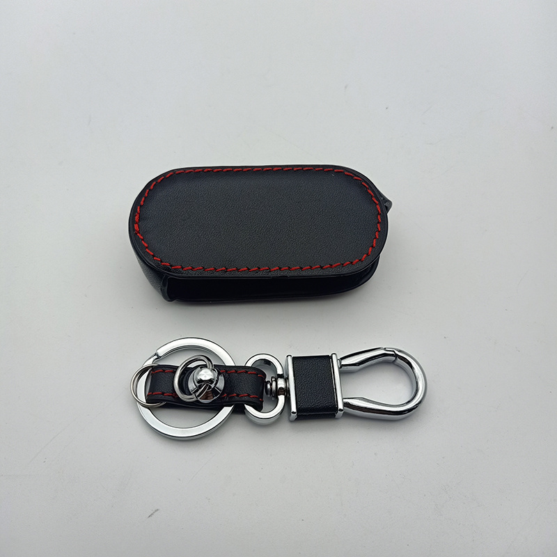 Leather Car Key Cover Fob for Alfa Romeo 4C Mito Giulietta Myth 159 GTO GTA 3 Buttons Car Key Cover