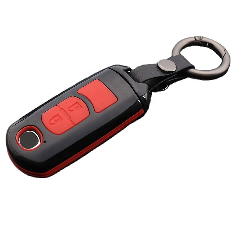 Smart Key Remote Fob Protect Cover Keychain Keys Bagfor mazda cx5 cx-5 axela demio mx5 6 gh 3 2010 cx 7 6 2014 Auto Accessories