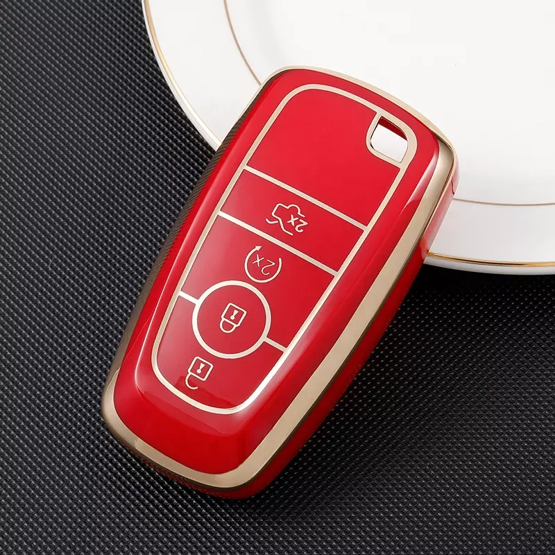 TPU Car Key Case Cover For Ford Fusion Mustang Explorer F150 F250 F350 EcoSport Edge S-MAX Ranger Lincoln Mondeo MKC MKZ Shell